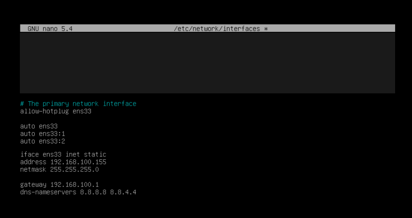 Multiple Interfaces In Debian 11